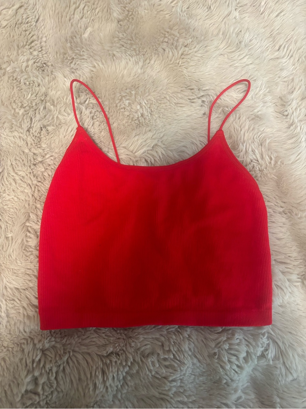 Red garage top
